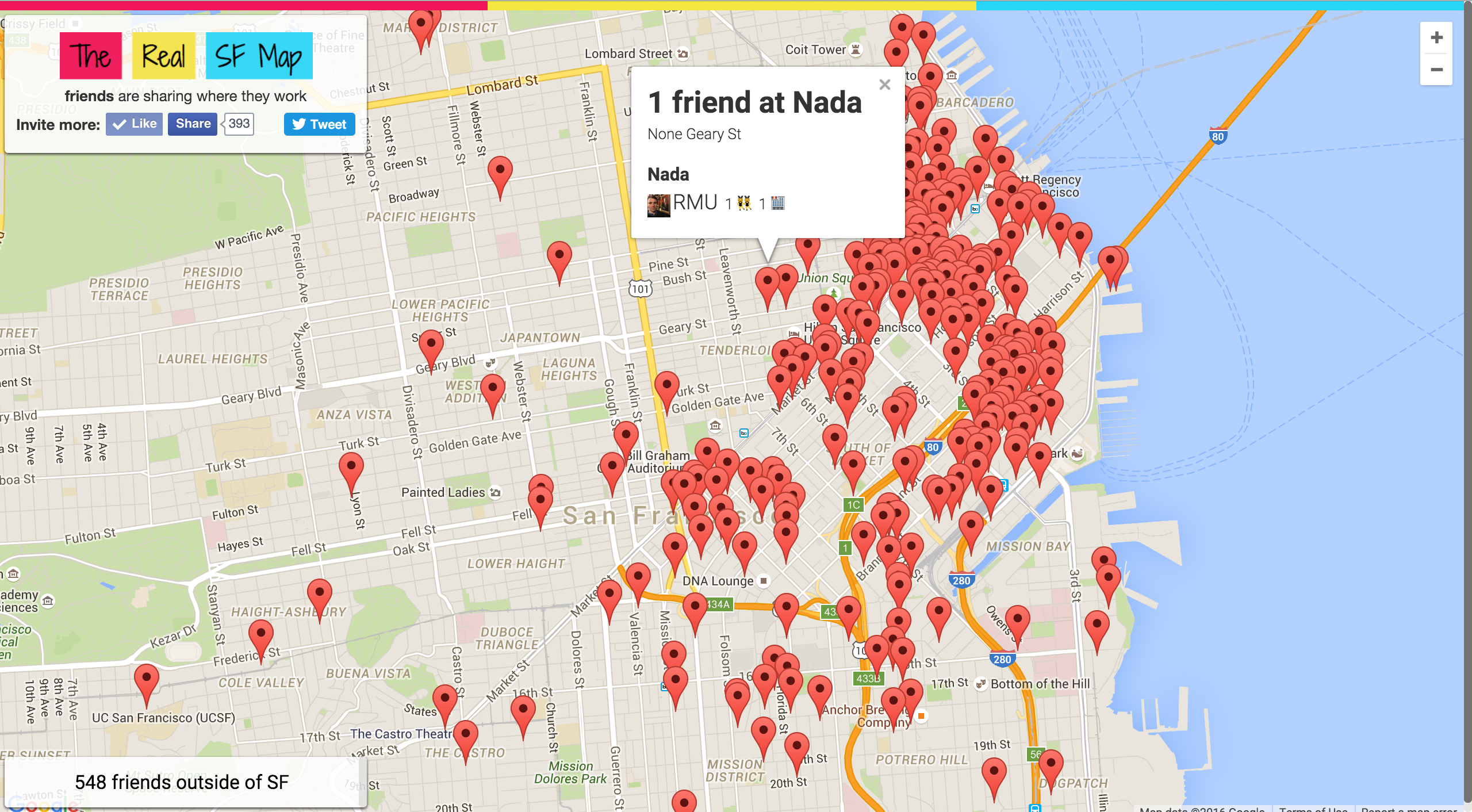 The Real SF Map image 3